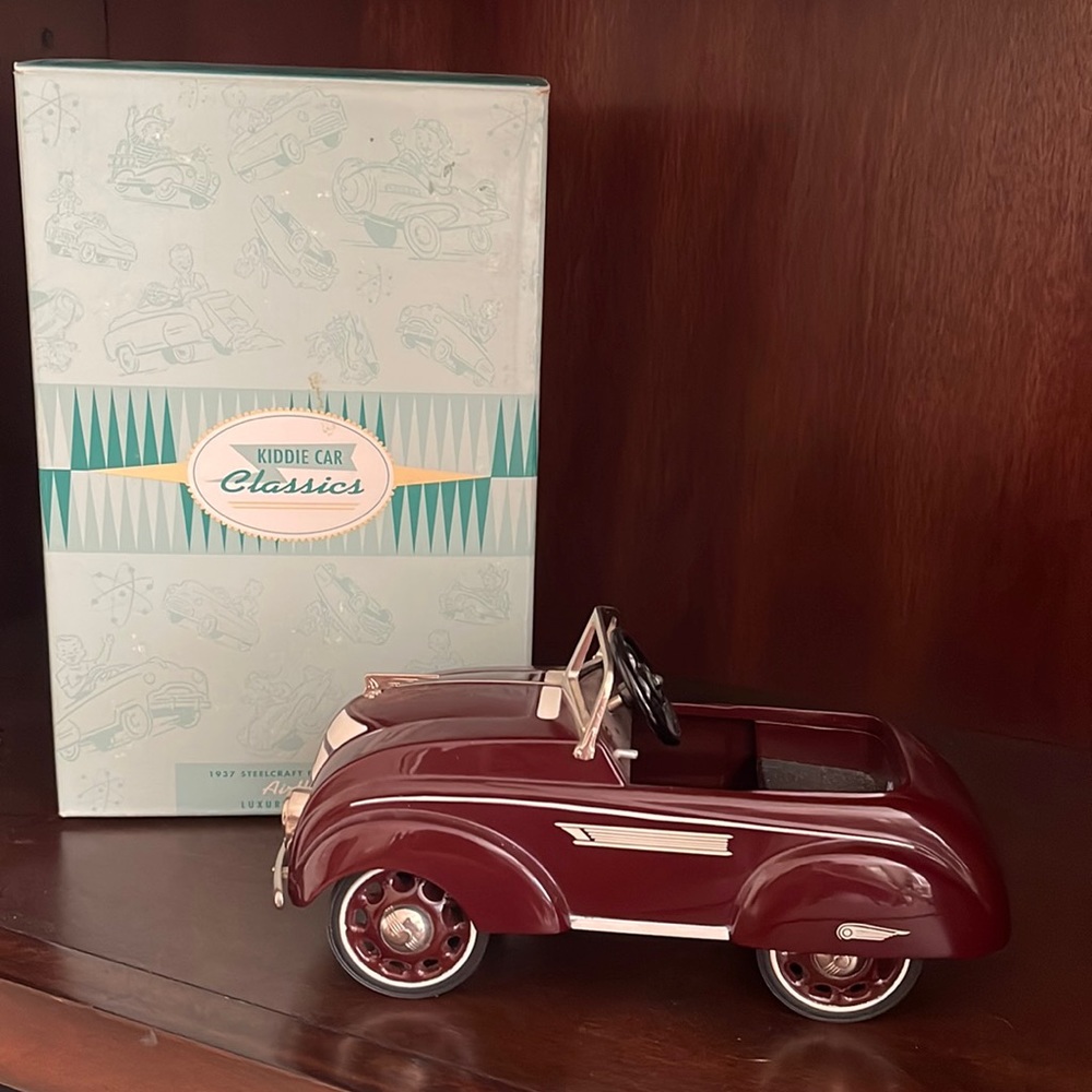 Hallmark die cast model kiddie car